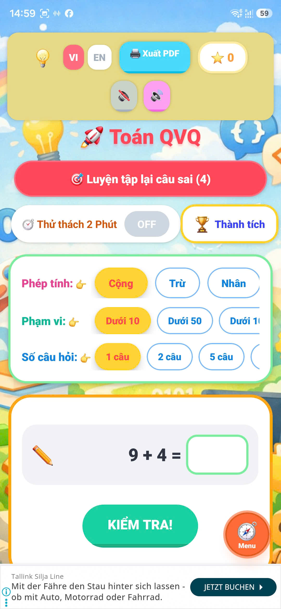 Toán QVQ Luyện tập
